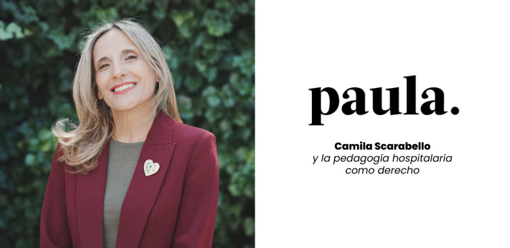 Camila Scarabello y la pedagogía hospitalaria como derecho